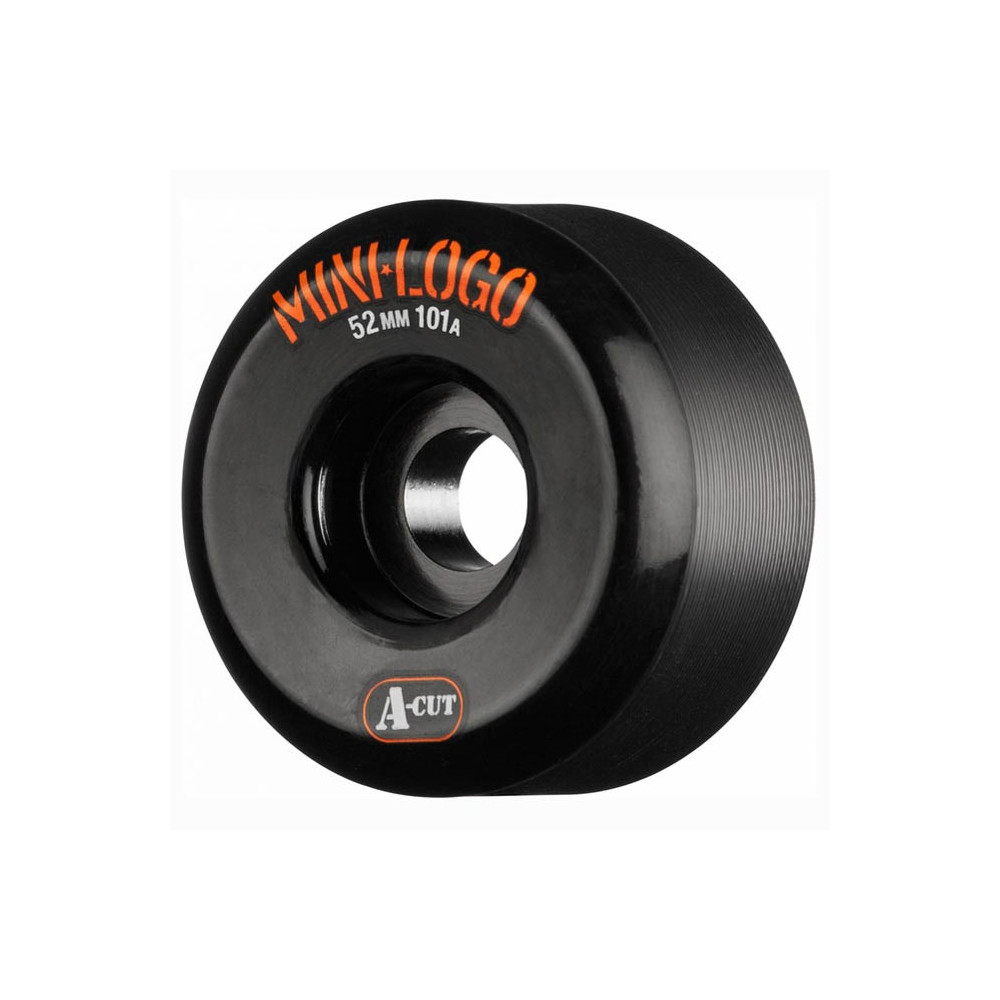 MINI LOGO A-Cut 52mm Black Wheels x4