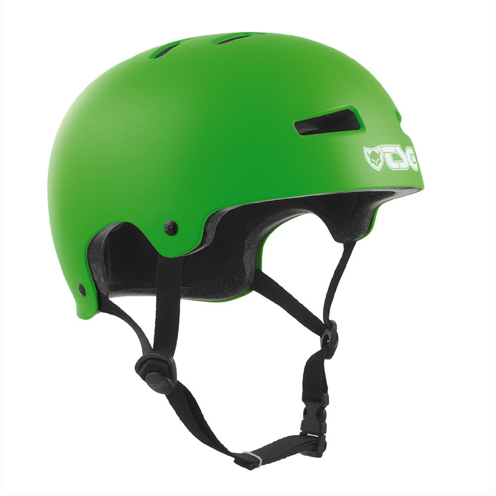 TSG Evolution Solid Satin Lime Green Helmet