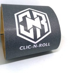CLIC-N-ROLL Logo Griptape Skateboard