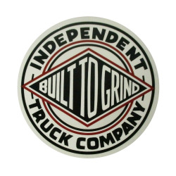 INDEPENDENT Built To Grind Circle sticker x1