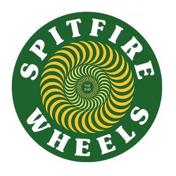 Autocollant SPITFIRE Classic Swirl Green Sticker