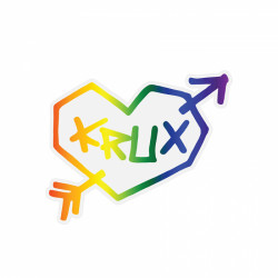 KRUX Multi Logo sticker x1
