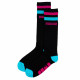 Chaussettes ROOKIE Mid Calf Bump Black/Pink