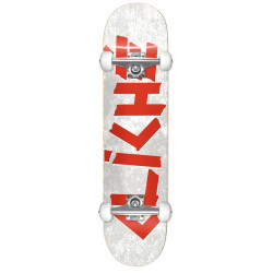 CLICHÉ Skateboard Scotch Red/White 7.875"