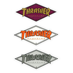 THRASHER Diamond Logo sticker x1