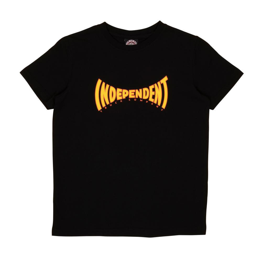 INDEPENDENT Youth Spanning Black T-Shirt