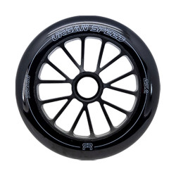 FR SKATES Urban Speed Wheels Black 125mm x1