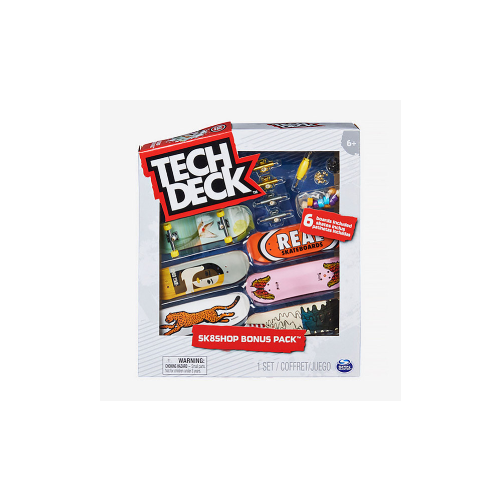 TECH DECK SK8SHOP Bonus Pack Real