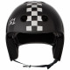 Casque S1 Retro Lifer Black Gloss With White Checks Helmet