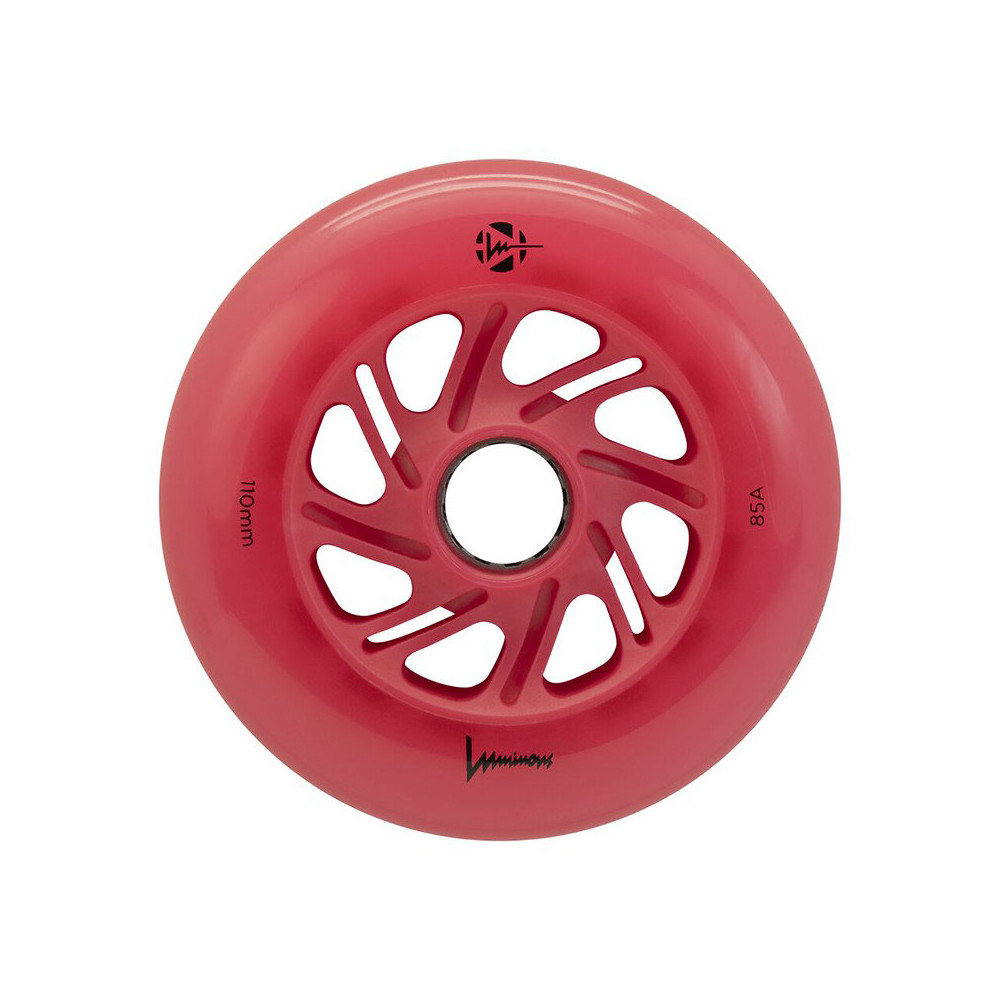Roues Luminous Red/Red 110mm x1