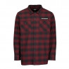 INDEPENDENT Tilden Flannel Maroon Check Longsleeve Shirt