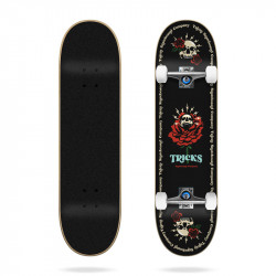 Skateboard Complet TRICKS Red Rose 7.87"