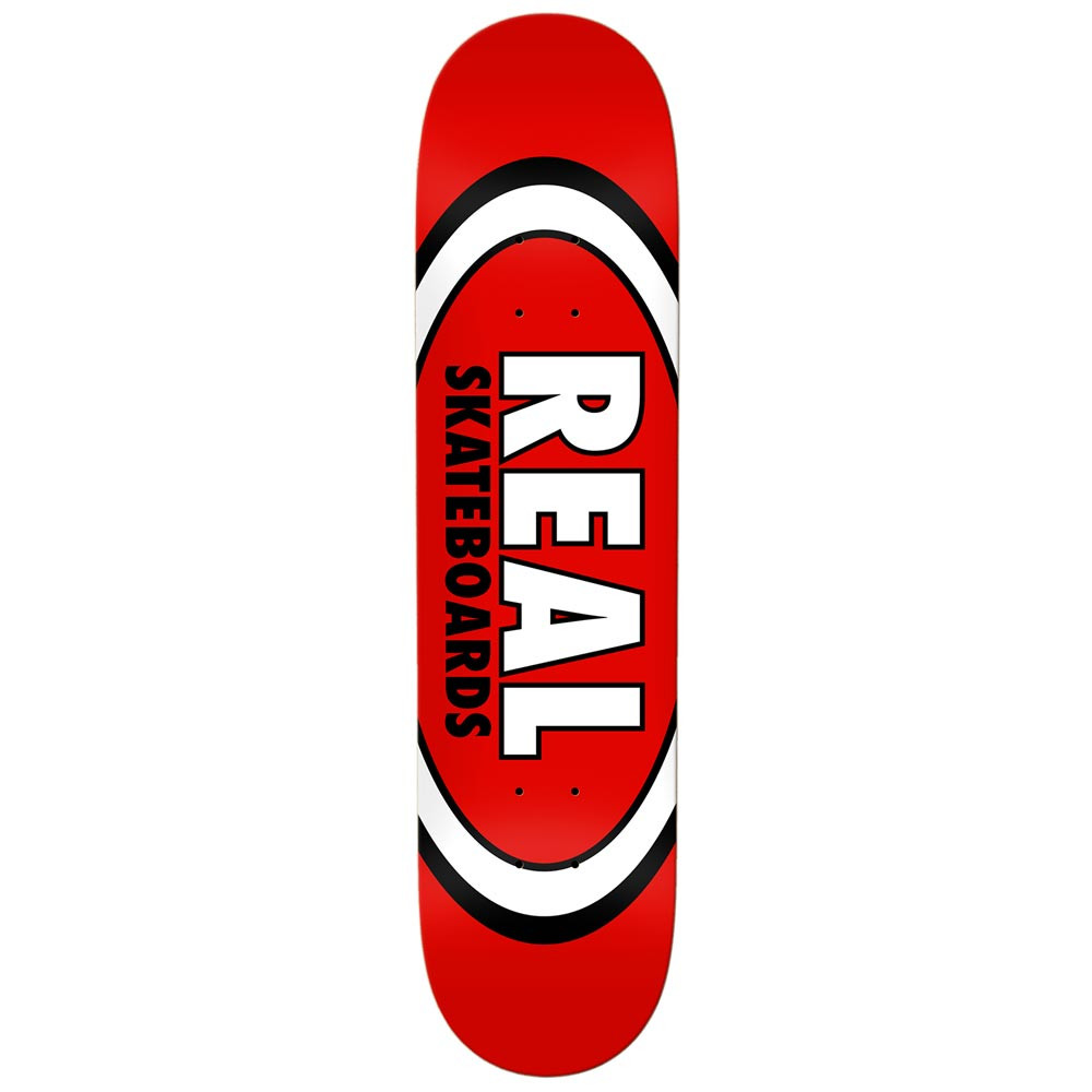 REAL Deck Team Classic Oval Red 8.12"