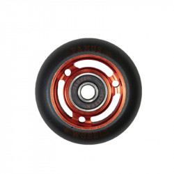 FAMUS Red/Black 3 Spokes 60mm Wheels x4