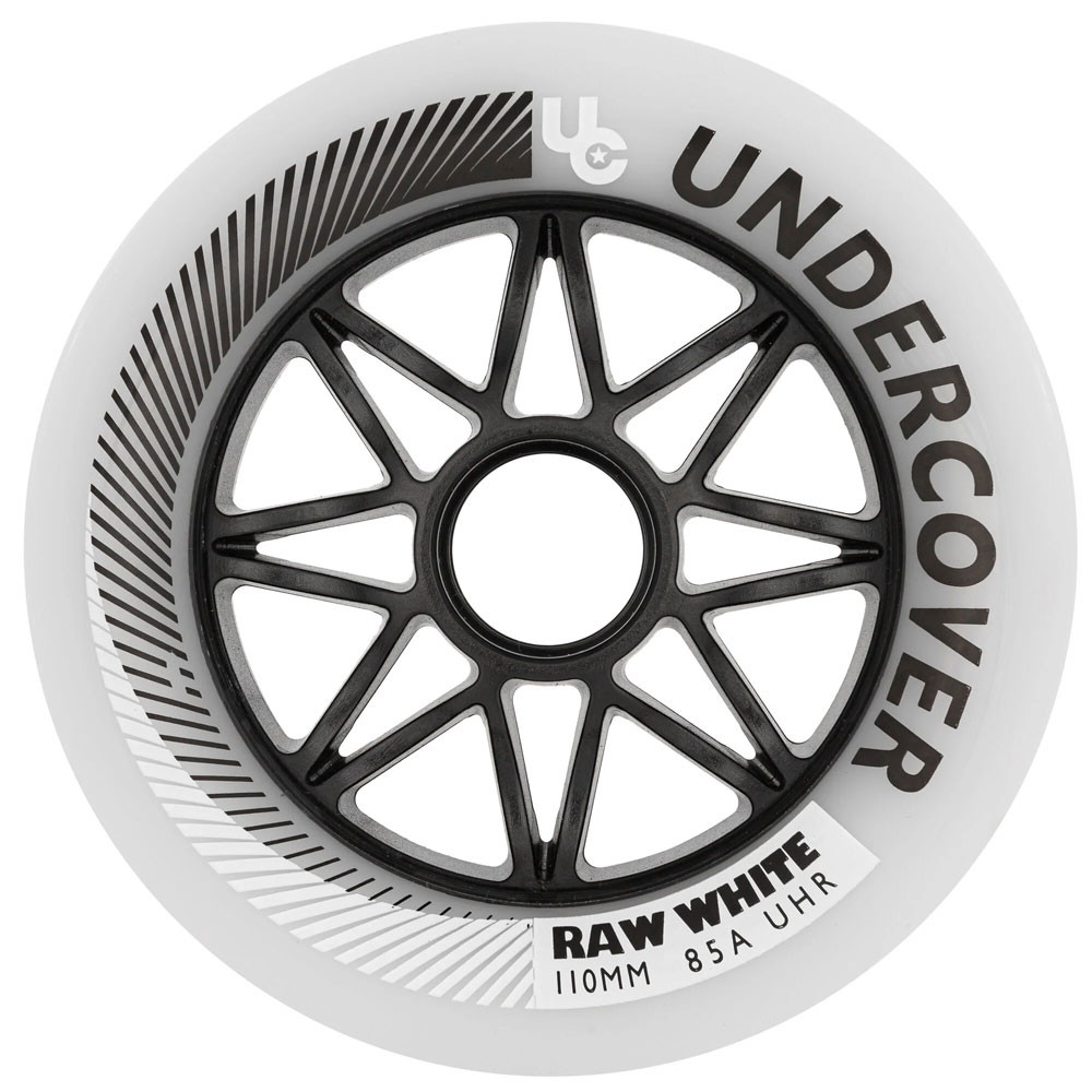 UNDERCOVER Raw 110mm White Wheels x3