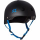 Casque S1 Lifer V2 Black Matte Cyan Straps Helmet