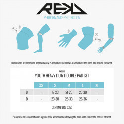 REKD Youth Double Pad Set