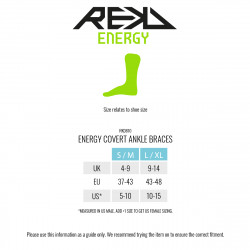 REKD Energy Covert Ankle Braces