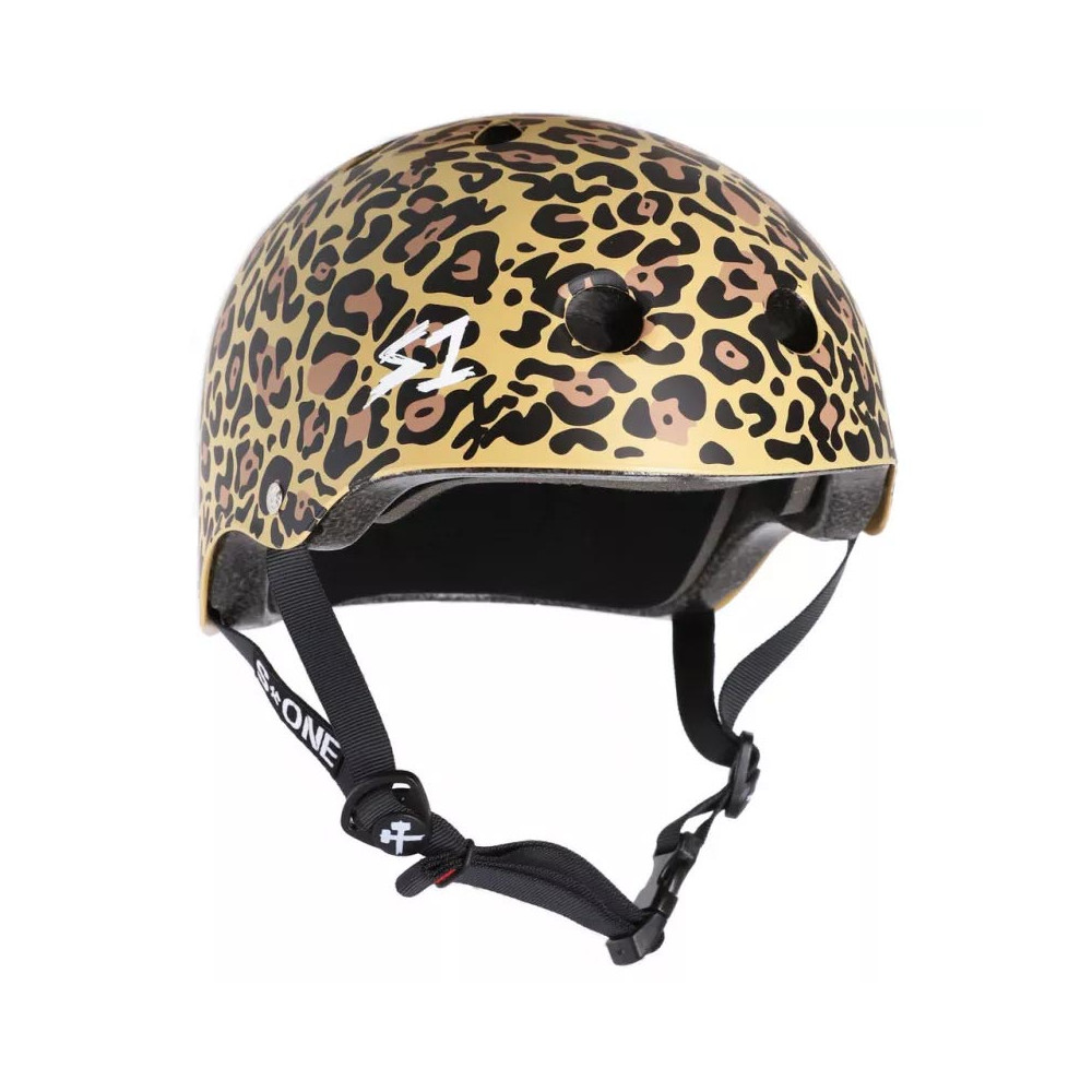 S1 Lifer V2 Tan Leopard Print Helmet