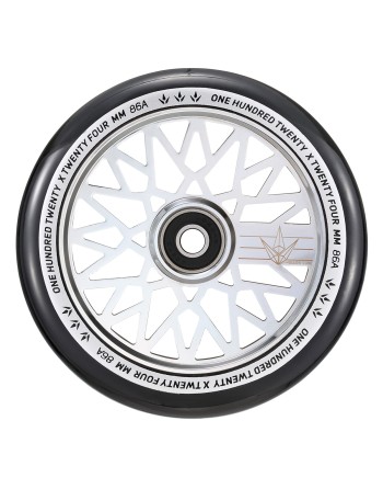 BLUNT Diamond Hollow Core 120mm Chrome/Black Wheel x1