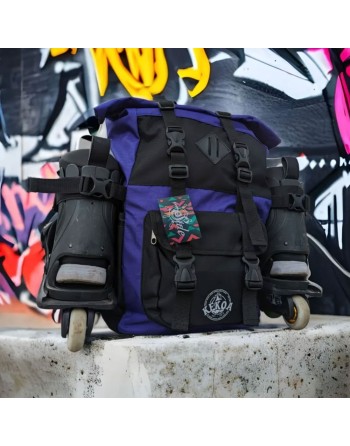 KEKOA Roll Top Backpack Purple