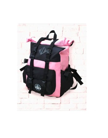 KEKOA Roll Top Backpack Pink