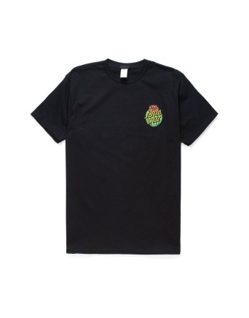 SANTA CRUZ Cactus Dot Black Tshirt