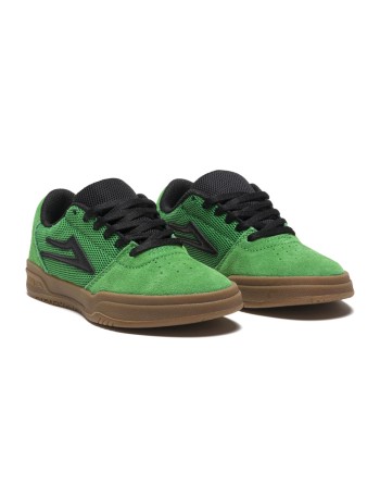 LAKAI Brighton Kids Green Suede Shoes