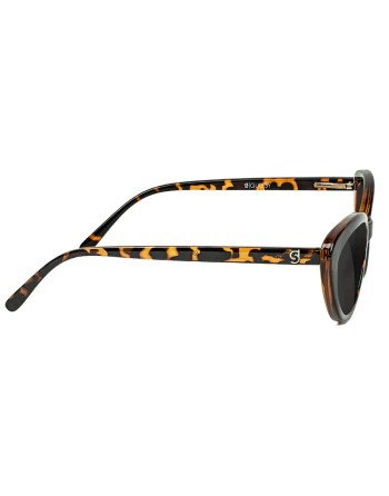 GLASSY Selina Premium Polarized Tortoise Sunglasses