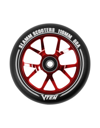SLAMM 110mm V-Ten II Wheel Red x1