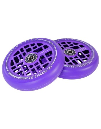 OATH Lattice 110mm Purple Wheels x2