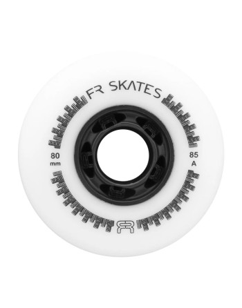 FR SKATES DOWNTOWN 80mm White Wheels x4