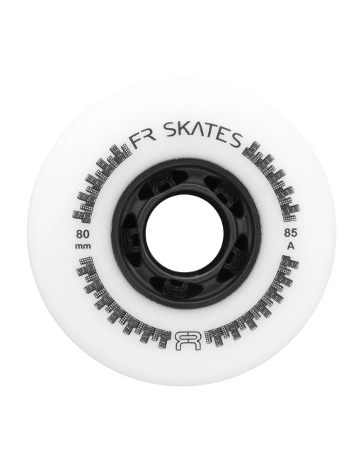 FR SKATES DOWNTOWN 80mm White Wheels x4
