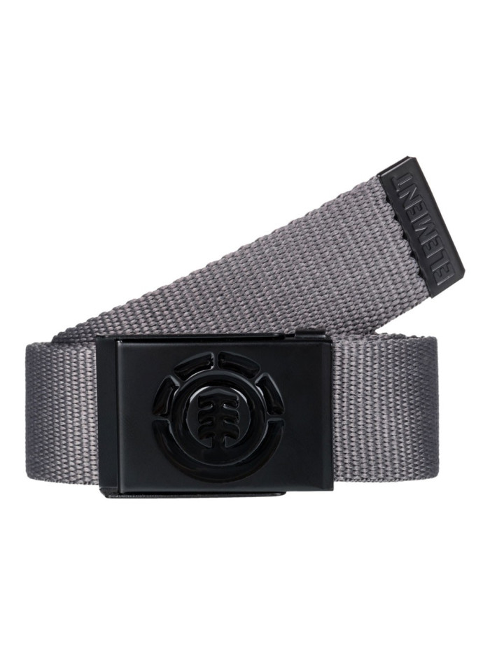 Ceinture En Tissu Etnies X Santa Cruz Motif Flame - Noire Avec Boucle à Clip
