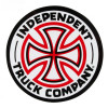 Autocollant INDEPENDENT Red/White Cross