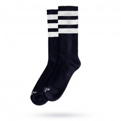 Chaussettes AMERICAN SOCKS Mid High Black in Black 2